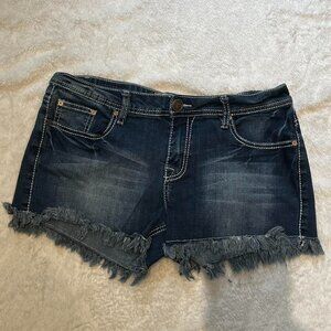 X-Roxx Denim shorts. Stretchy! Size 11.
